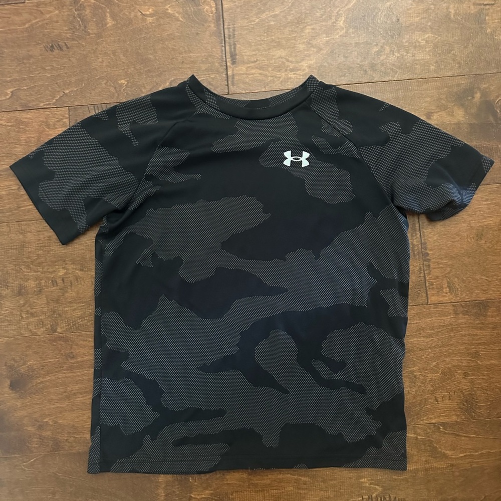 Youth Boy’s Under Armour Camo Athletic Shirt